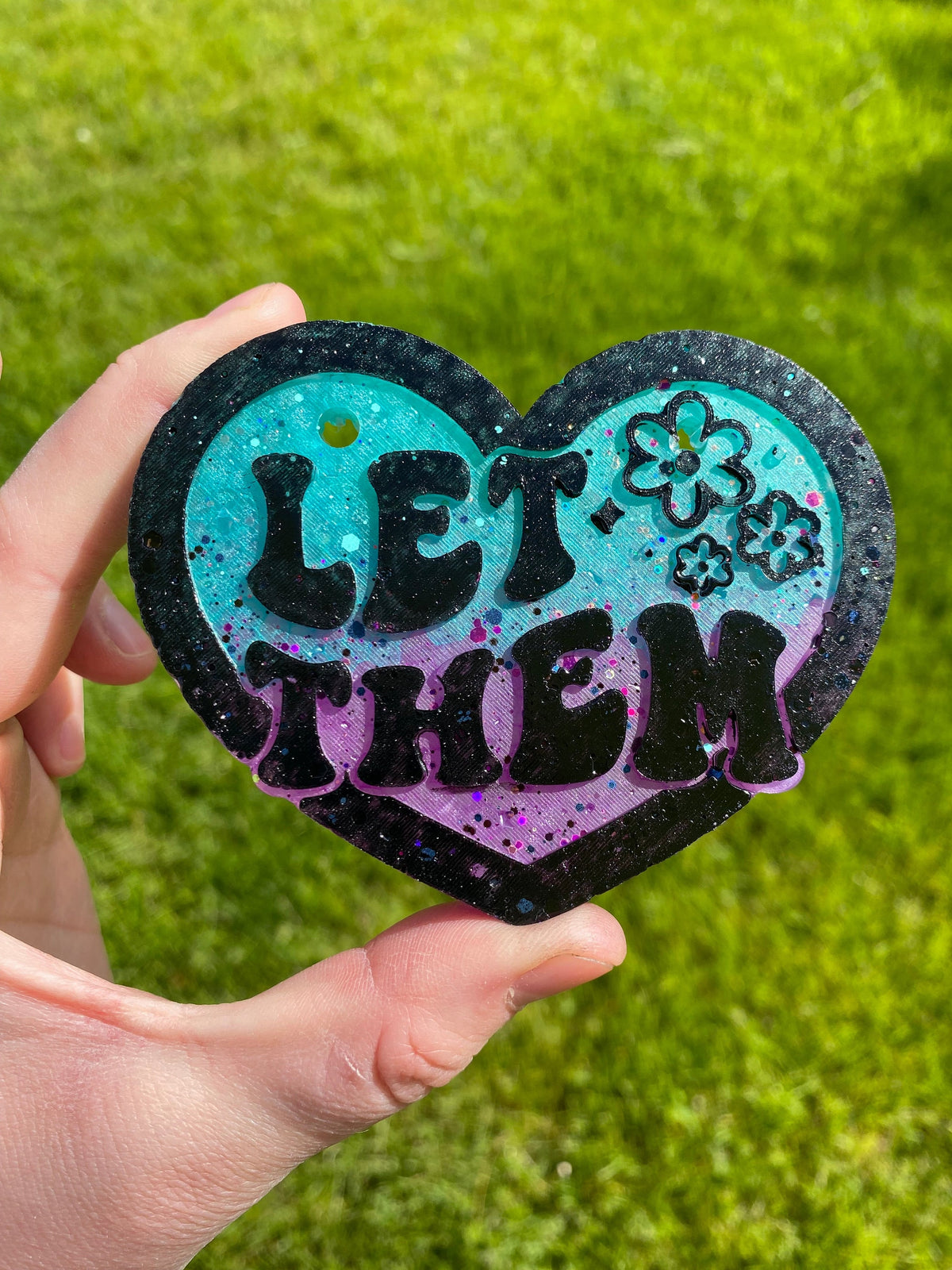 Let Them Freshie Mold, positive aroma bead molds, beginner freshie making supplies, popular freshie molds, self affirmation freshie mold,