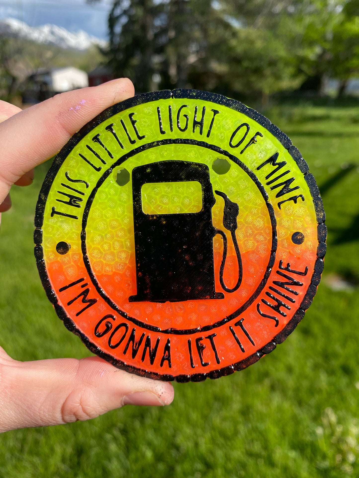 This Little Light of Mine Gas Empty Mold, Girl Math Freshie Mold, Funny Freshie Mold, No Gas Freshie Mold, Humor Silicone Mold, Empty Gas