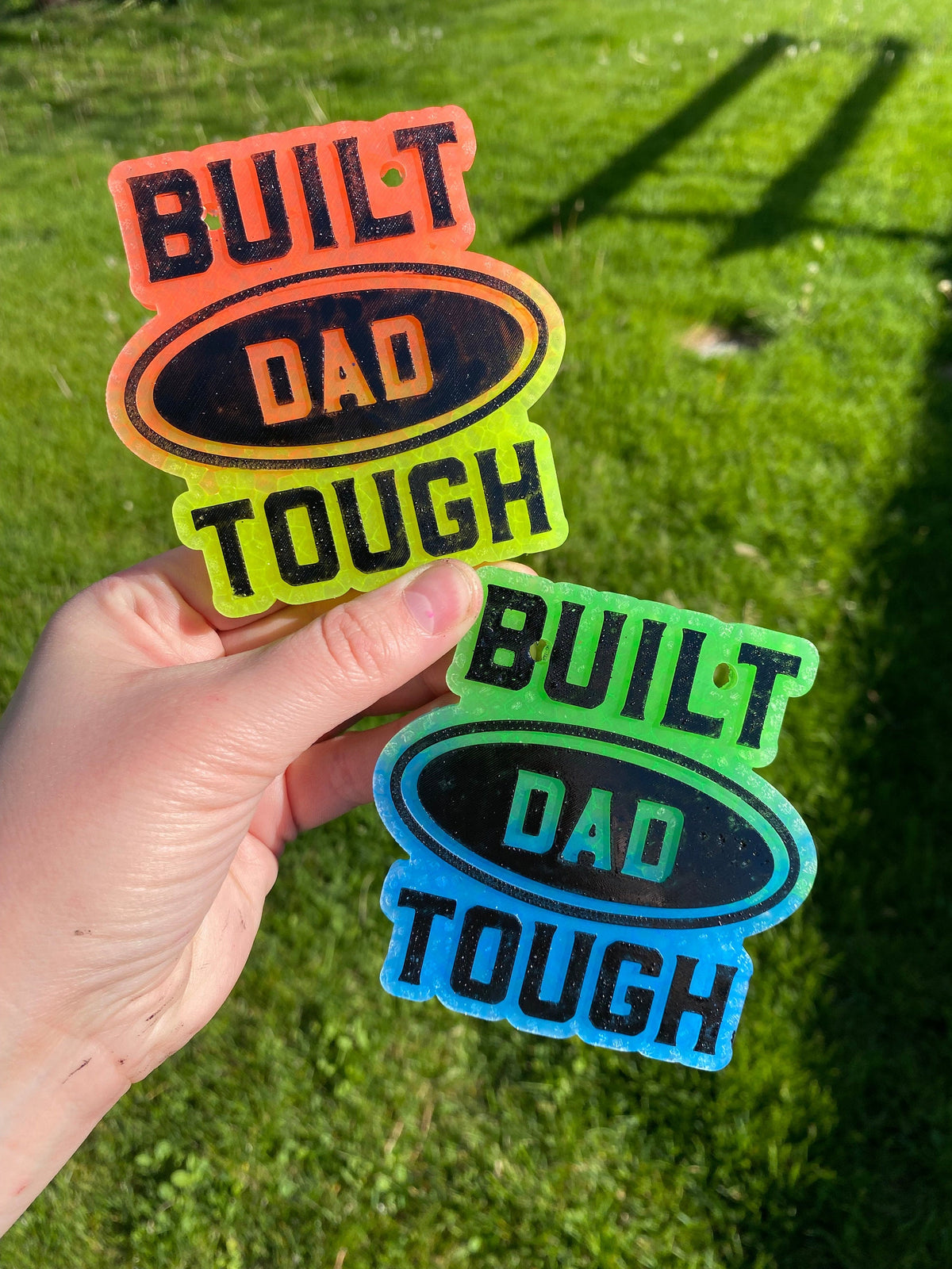 Built Dad Tough Freshie Mold, dad freshie mold, husband freshie ideas, dad freshie mold, car dad freshie mold, father's day freshie mold