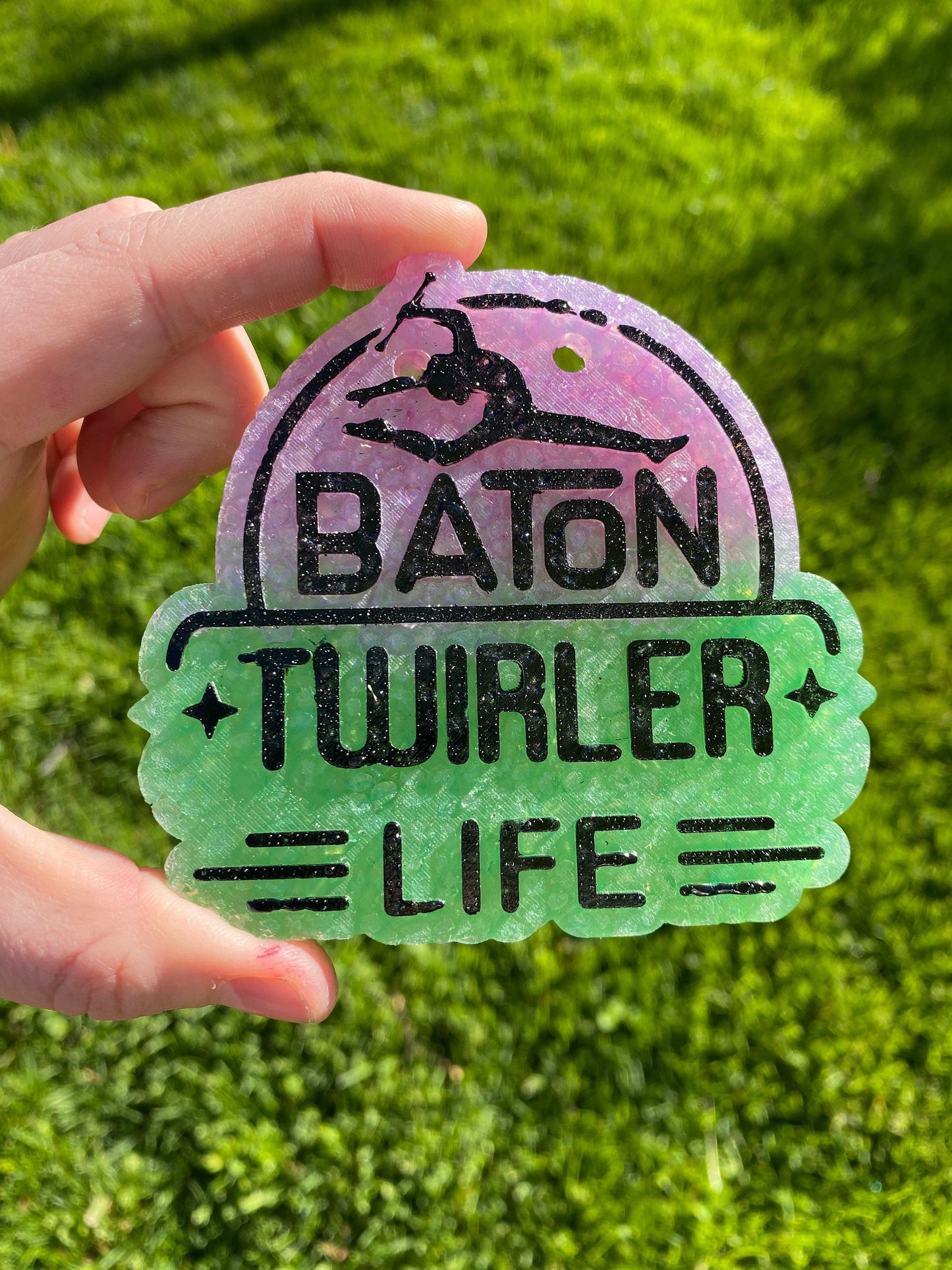 Baton Twirler Life Mold, Sport Freshie Mold, High School Silicone Mold, twirling queen mold, baton tosser mold, drum majorette freshie mold