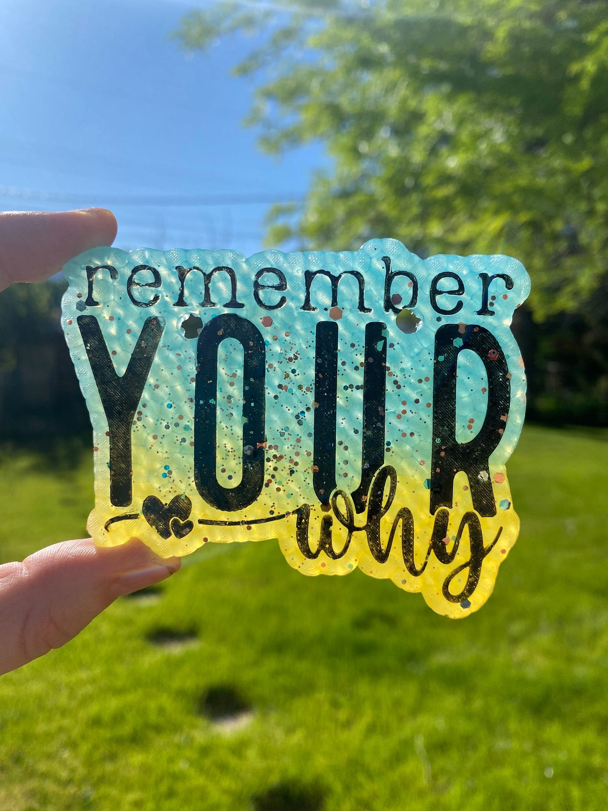 Remember Your Why Freshie Mold, Mental Health Freshie Mold, Uplifting Freshie Mold, Mental Health Awareness Silicone, Inspirational Freshie