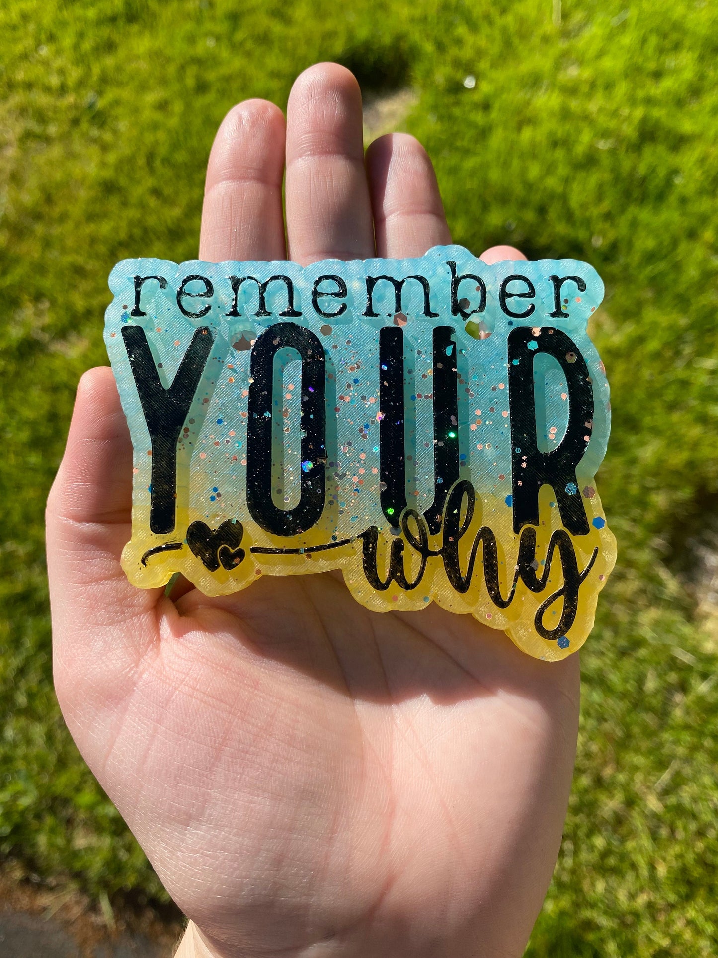 Remember Your Why Freshie Mold, Mental Health Freshie Mold, Uplifting Freshie Mold, Mental Health Awareness Silicone, Inspirational Freshie