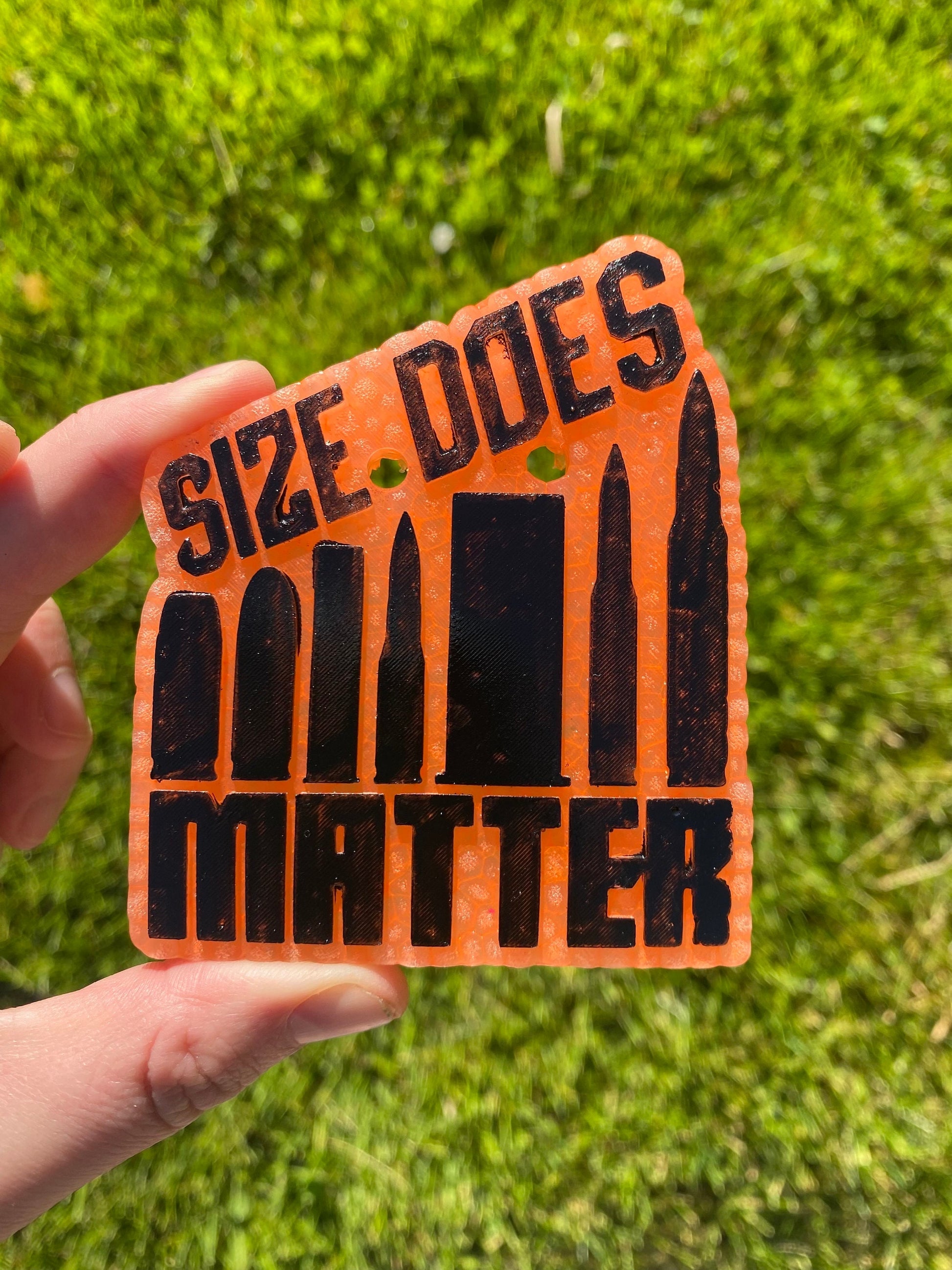 Size Does Matter Freshie Mold, Gun Freshie Mold, Hunting Silicone Mold, Freshie Molds for Men, Father's Day Freshie Molds, Guy Freshie Mold