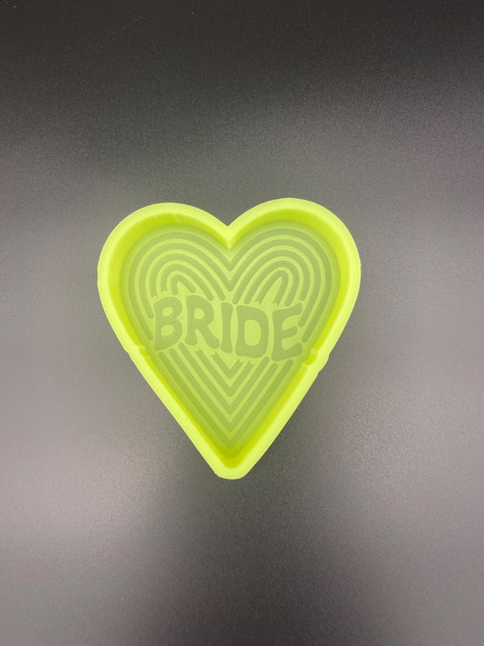 Bride Freshie Mold, freshie making supplies, silicone molds, getaway car mold, wedding freshie mold, wedding party freshie mold