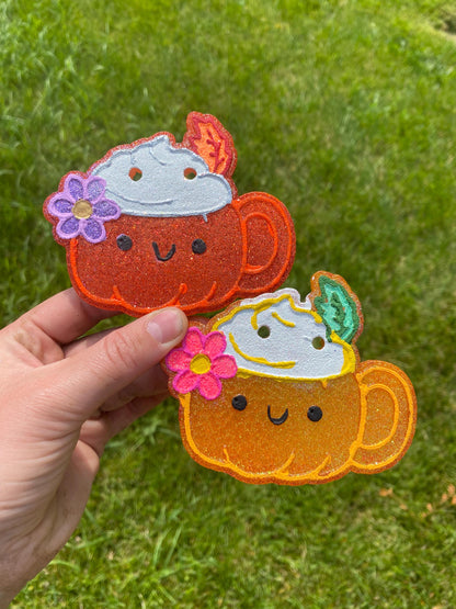 Pumpkin Mug Mold, Freshie Mold, Fall Freshie Mold, Silicone Mold, cute fall mold, Autumn molds, Bestselling Mold, cozy mold, coffee mug mold
