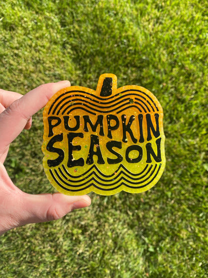 Pumpkin Season Mold, Fall Freshie Mold, Pumpkin Spice Silicone Mold, Autumn molds, Bestselling Fall Freshie Molds, Popular Fall Mold