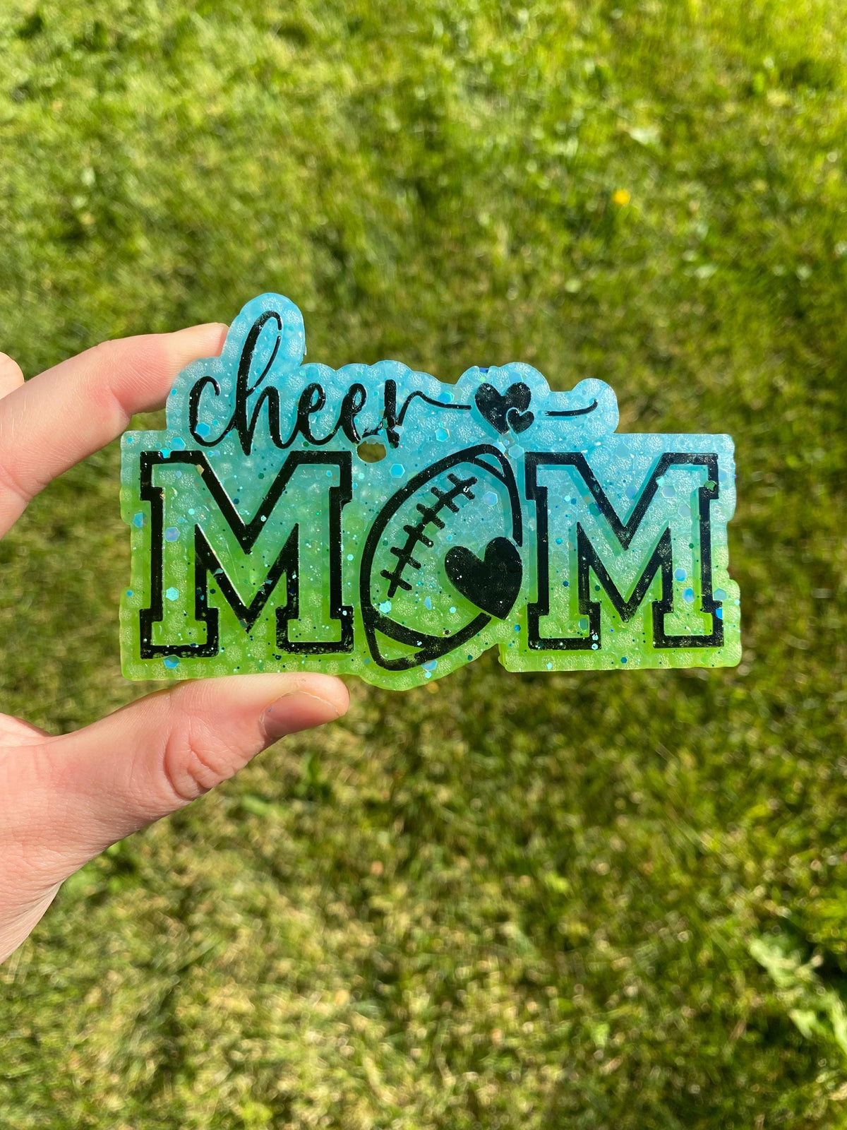 Cheer Mom Mold, Sport Freshie Mold, High School Silicone Mold, cheerleader freshie mold, cheer squad team freshies, high school cheer mold