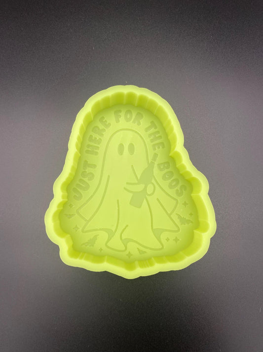 Here for the Boos Ghost Freshie Mold, Halloween Freshie Mold, Fall Freshie Mold, Ghost Silicone Mold, Drinking Halloween Molds, Alcohol