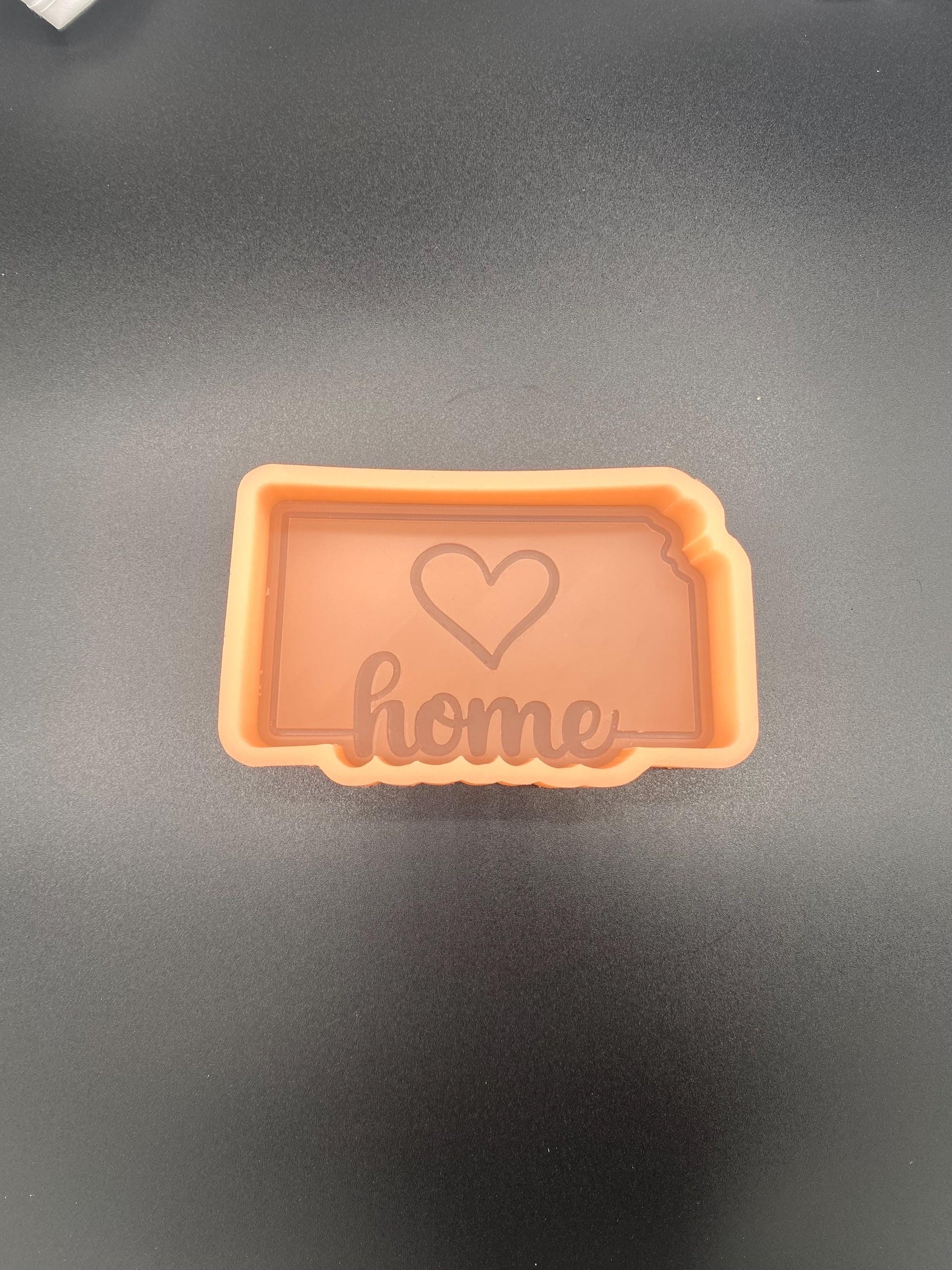 Kansas Freshie Mold, Home State Freshie Molds, USA Freshie Molds, Beginner Aroma Bead Molds, Kansas State Freshie Mold