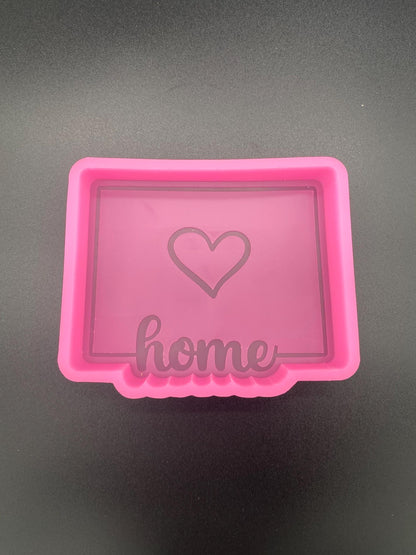 Colorado Freshie Mold, Home State Freshie Molds, USA Freshie Molds, Beginner Aroma Bead Molds, Colorado State Freshie Mold