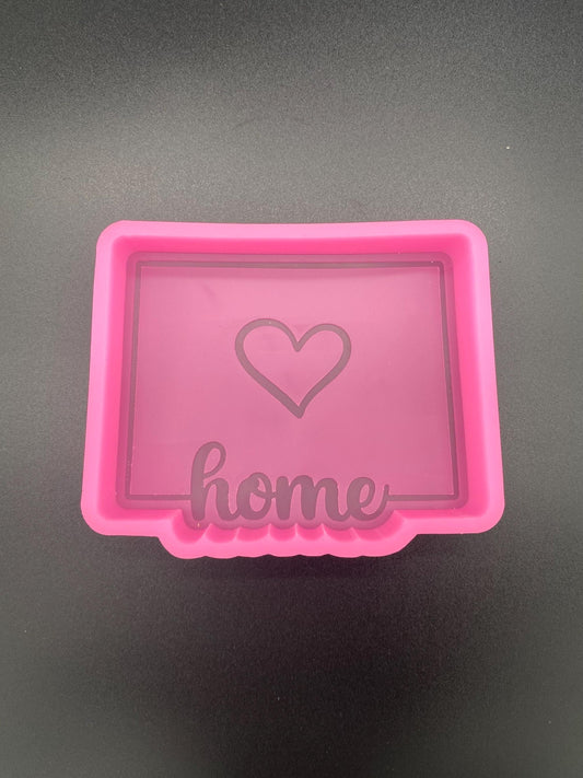 Colorado Freshie Mold, Home State Freshie Molds, USA Freshie Molds, Beginner Aroma Bead Molds, Colorado State Freshie Mold