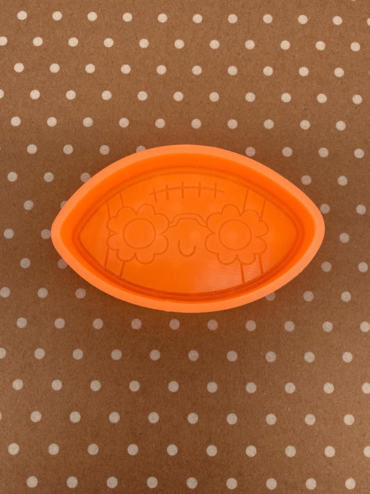 Flower Football Mold, Sports Freshie Mold, Fantasty Football Silicone, Football Team Mold, Fall Freshie Mold, Sports Silicone Molds