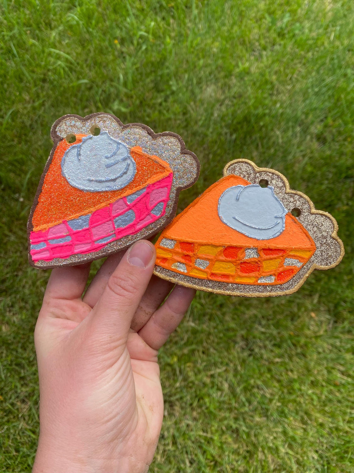 Pie Slice Mold, Freshie Mold, Fall Freshie Mold, Silicone Mold, cozy freshie molds, cute fall mold, Autumn molds, Pumpkin Pie Mold