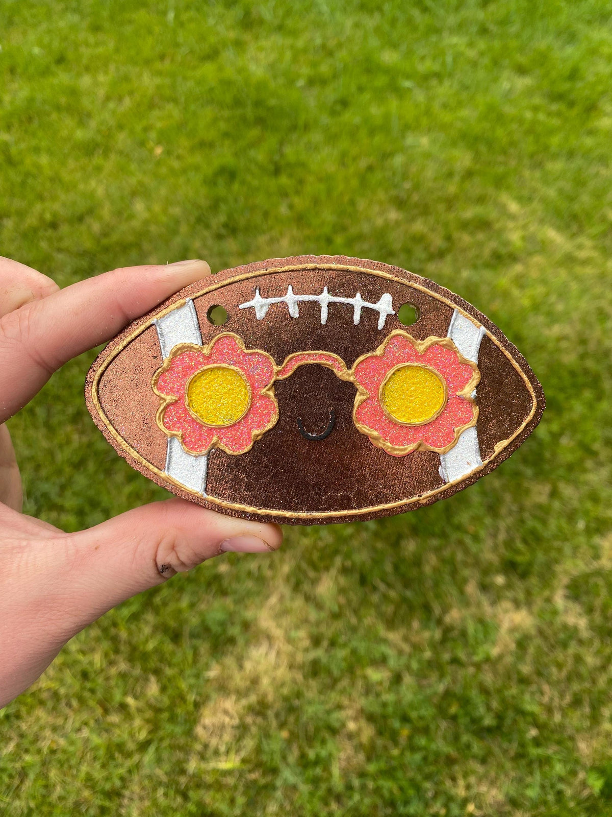 Flower Football Mold, Sports Freshie Mold, Fantasty Football Silicone, Football Team Mold, Fall Freshie Mold, Sports Silicone Molds
