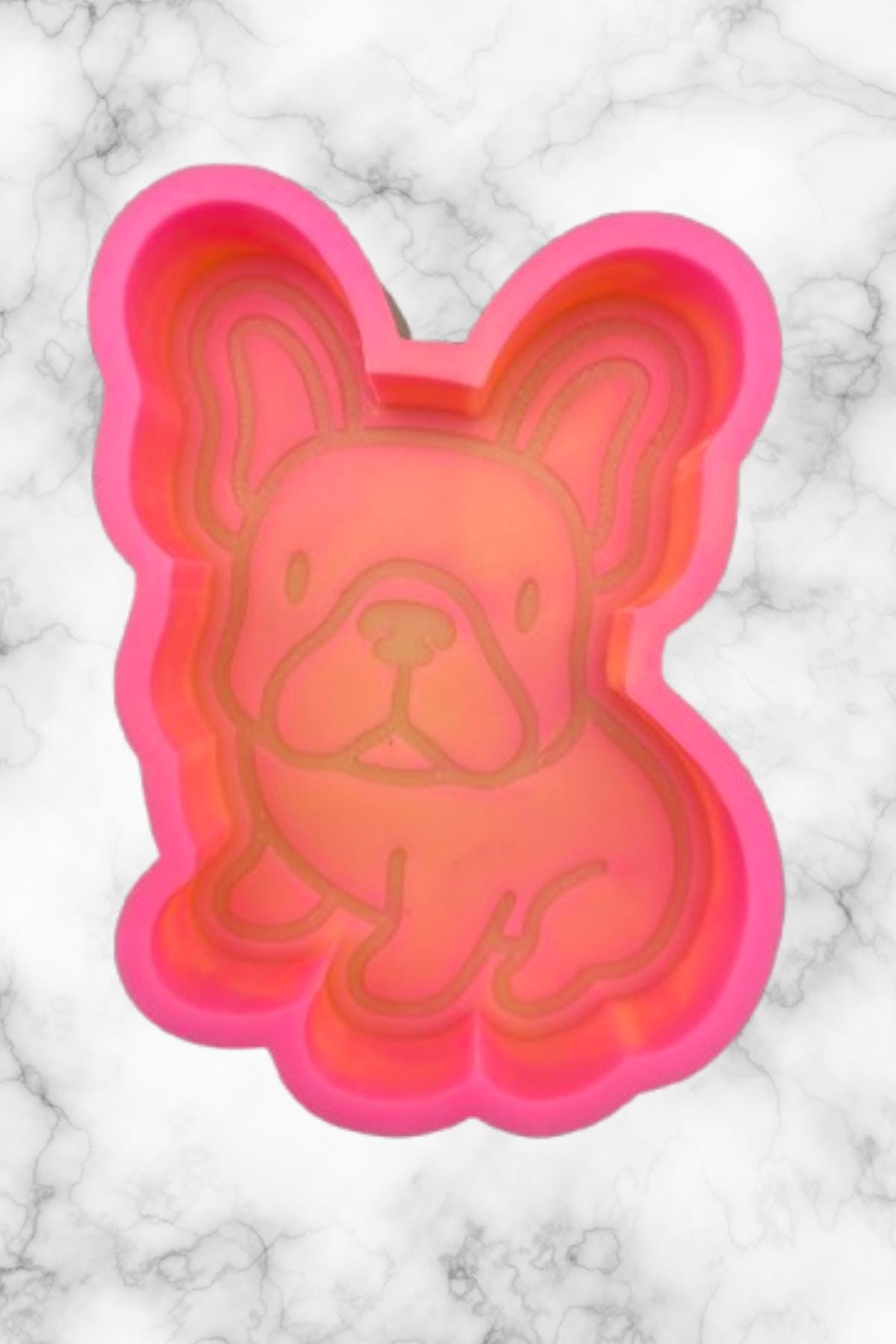 Frenchie Freshie Mold, French Bulldog Freshie Mold, Dog Breed Freshie Molds, Heat Safe Silicone Mold, Freshie Molds for Beginners