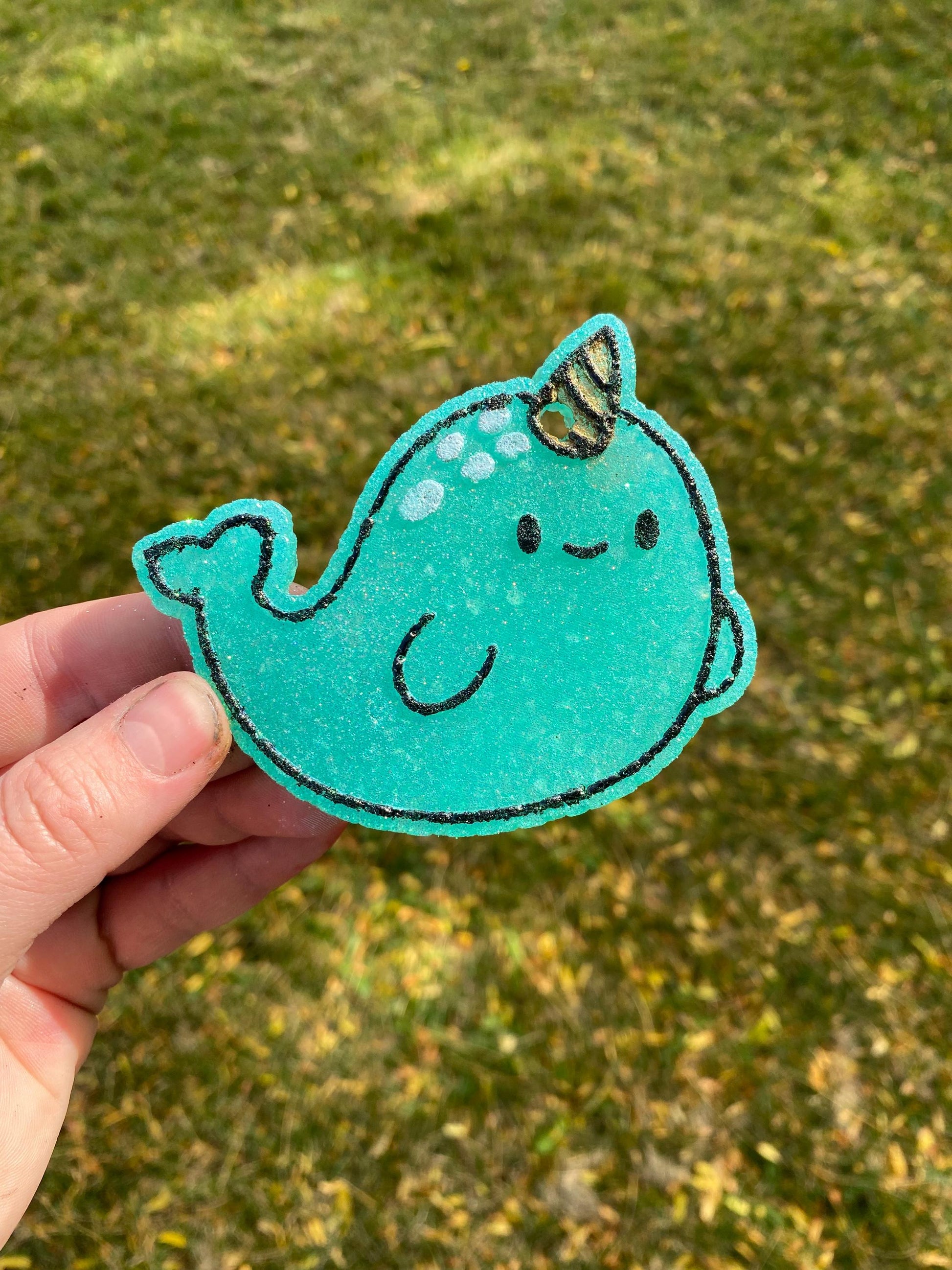 Narwhal Freshie Silicone Mold, aroma bead molds, freshie making supplies, animal freshie mold, bestselling freshie molds, sea creature