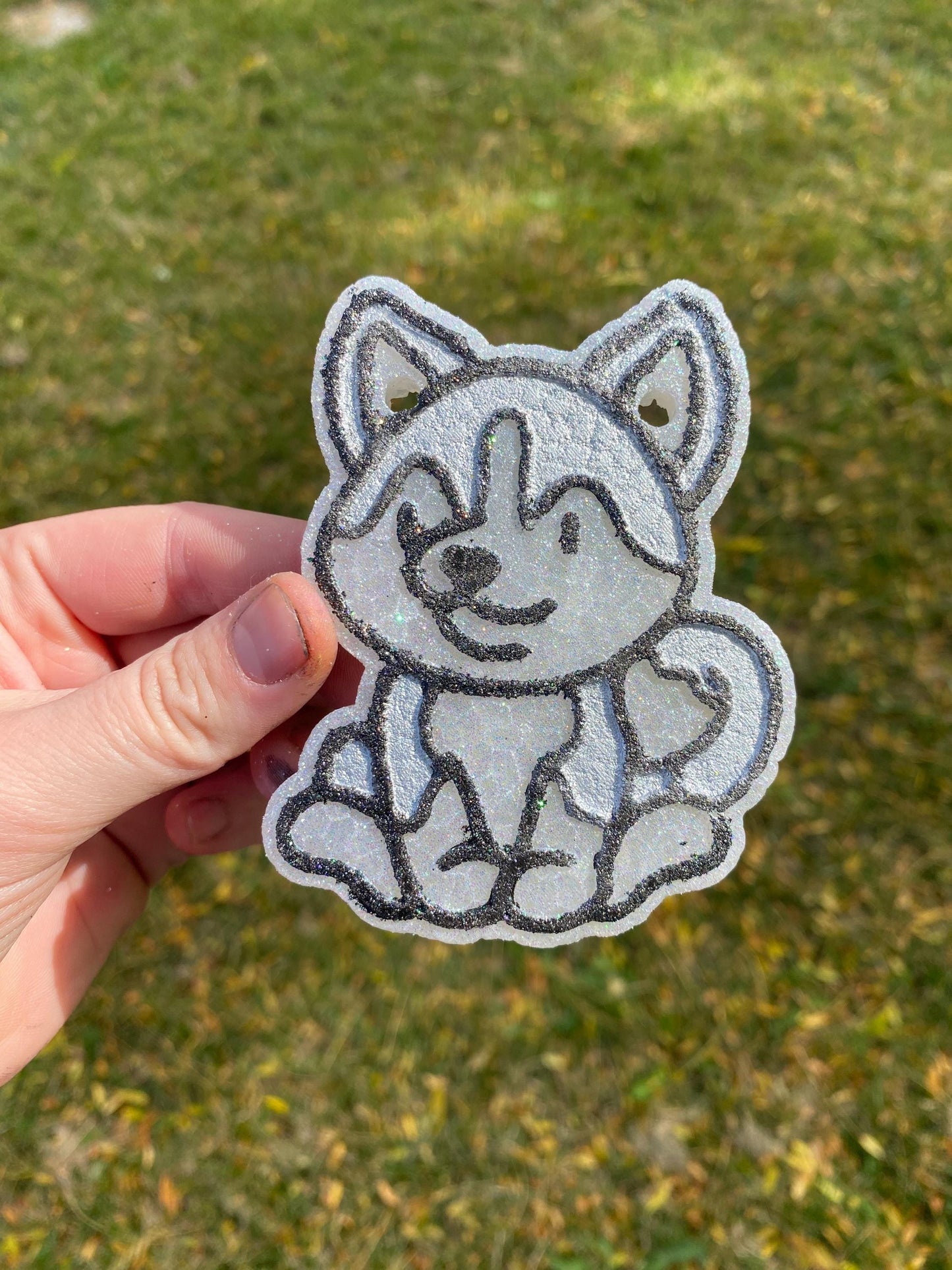 Husky Freshie Mold, Dog Freshie Mold, Dog Breed Freshie Molds, Freshie Molds for Beginners, Heat Safe Silicone Mold, Simple Freshie mold