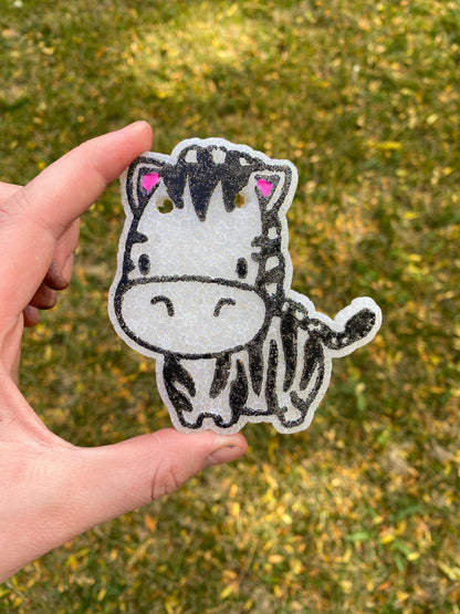 Zebra Freshie Mold, Western Freshie Molds, Animal Freshie Molds, Zoo Animal Freshie Mold, Heat Safe Silicone Mold, Affordable Freshie Mold
