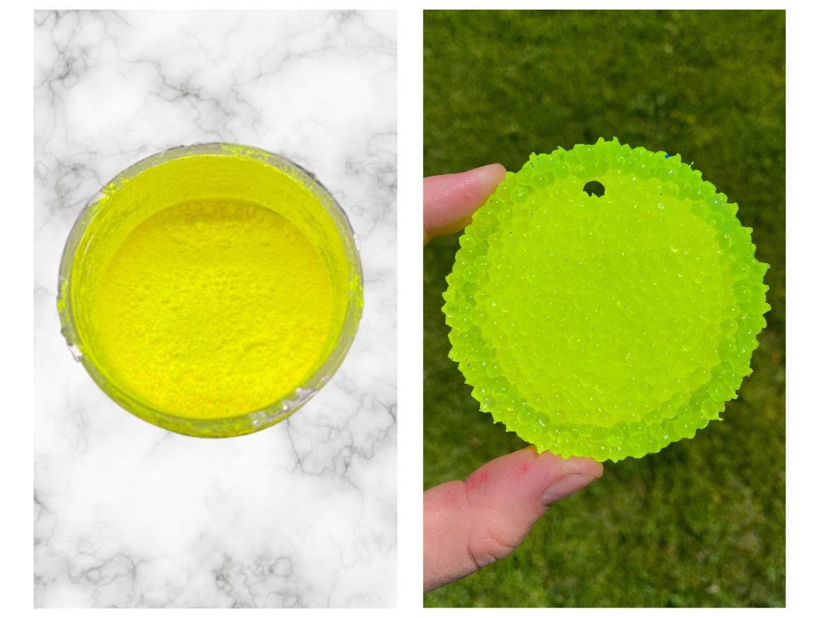 Lemon Zest Mica, Neon Yellow Mica Powder, Mica Powder for Resin, Mica Powder for Wax Melts, Gift Ideas for Freshie Makers, Freshie Supplies