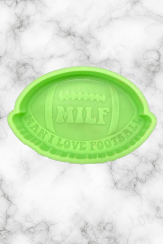 MILF Man I Love Football Mold, Sports Freshie Mold, Fantasty Football Silicone, Football Team Mold, Fall Freshie Mold, Sports Silicone Mold