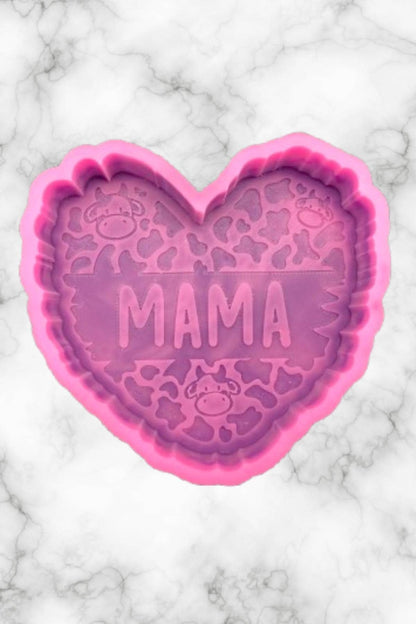 Cow Mama Freshie Silicone Mold, bestselling freshie molds, mom freshie mold, mothers day freshie mold ideas, western freshie molds