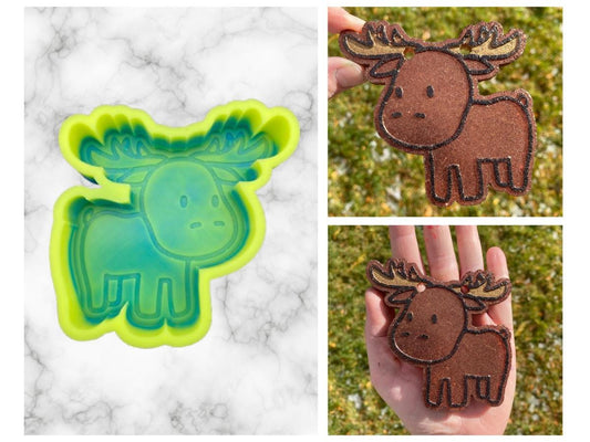 Moose Freshie Mold, Western Freshie Molds, Animal Freshie Mold, Forest animal freshie mold, guy freshie molds, hunting freshie molds