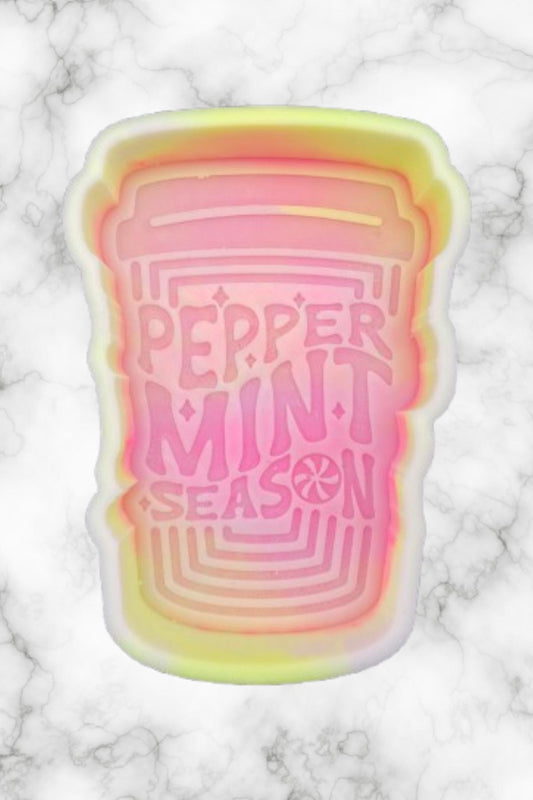 Peppermint Season Freshie Mold