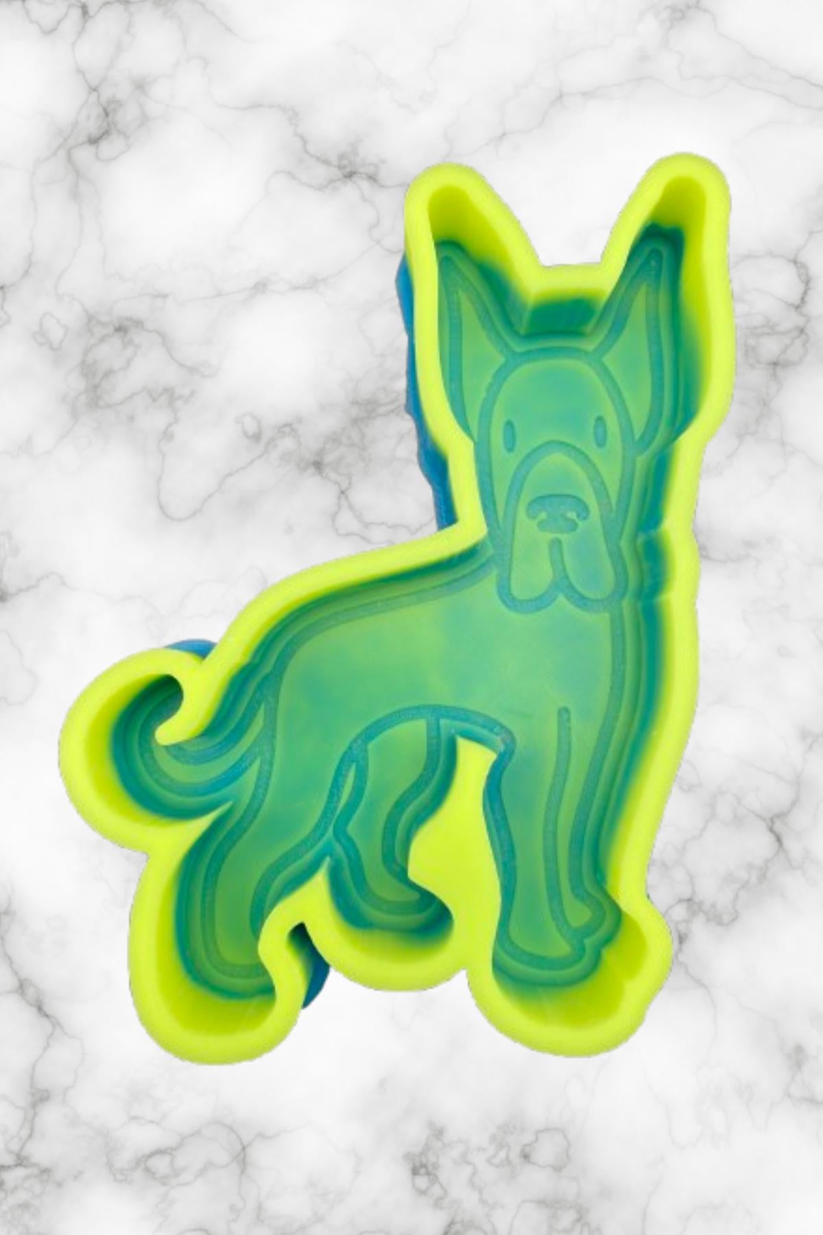 Great Dane Freshie Mold, aroma bead molds, freshie making supplies, animal freshie molds, bestselling freshie molds, dog freshie molds