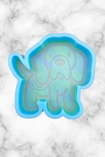 Beagle Freshie Mold, Dog Freshie Mold, Dog Breed Freshie Molds, Freshie Molds for Beginners, Heat Safe Silicone Mold, Simple Freshie mold