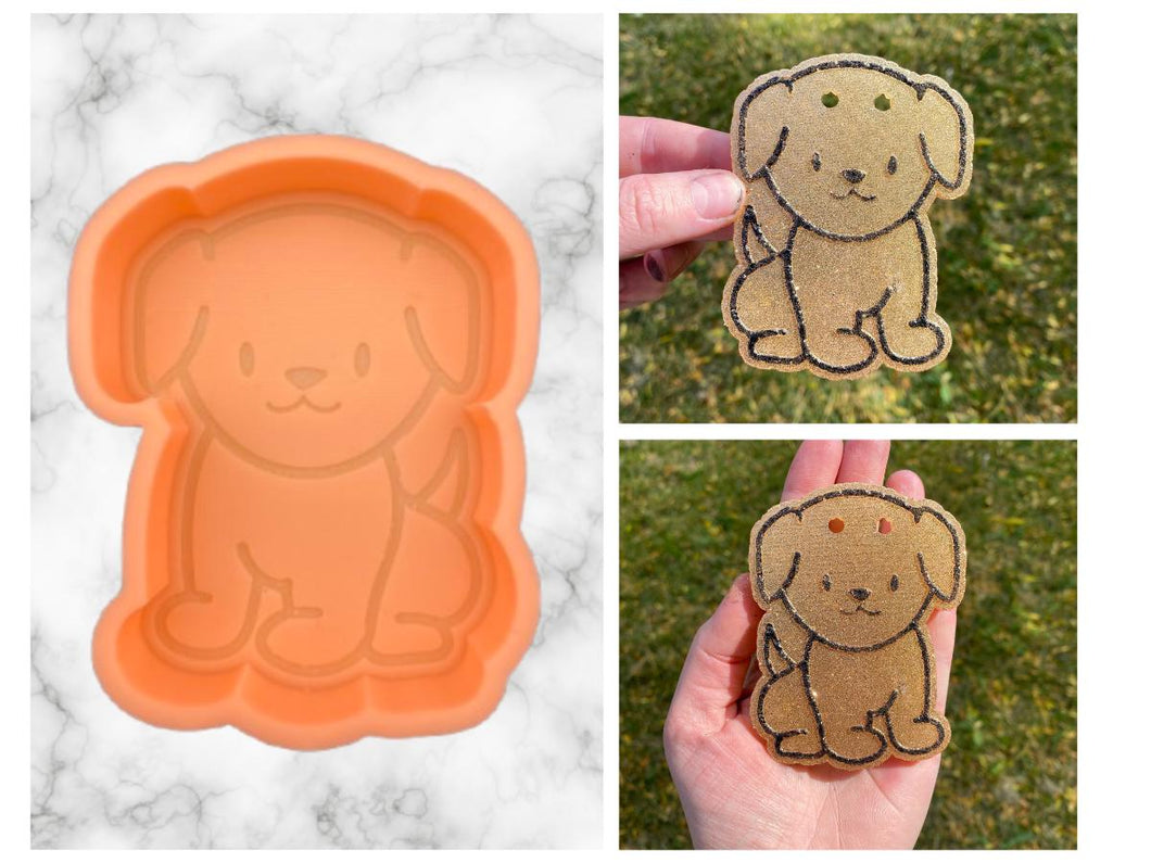 Labrador Freshie Mold, Lab Dog Freshie Mold, Dog Breed Freshie Molds, Freshie Molds for Beginners, Simple Freshie mold