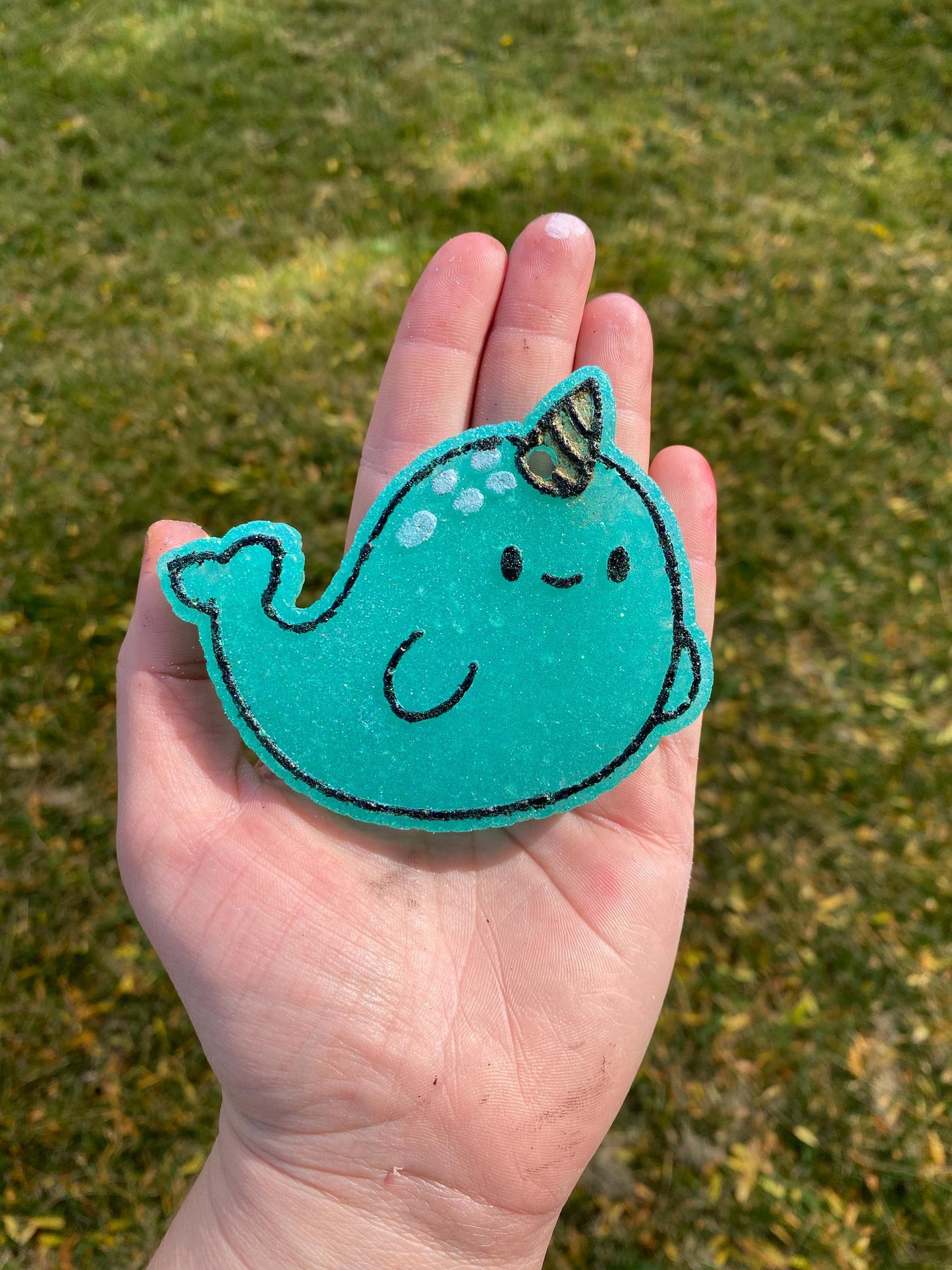 Narwhal Freshie Silicone Mold, aroma bead molds, freshie making supplies, animal freshie mold, bestselling freshie molds, sea creature