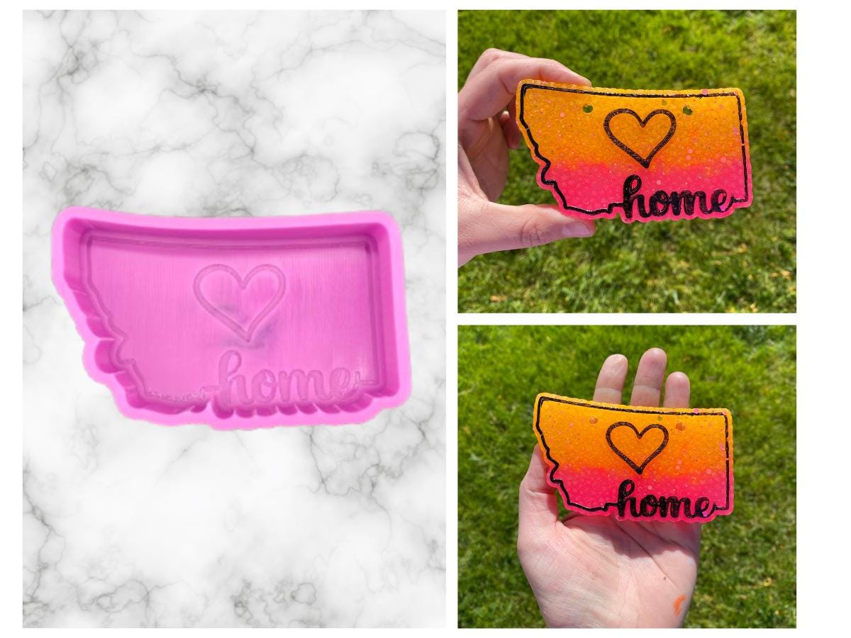 50 State Freshie Mold Set, Home State Freshie Molds, USA Freshie Molds, Beginner Aroma Bead Molds, United States Freshie Molds, Bulk Molds