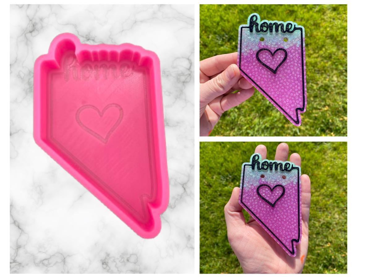 50 State Freshie Mold Set, Home State Freshie Molds, USA Freshie Molds, Beginner Aroma Bead Molds, United States Freshie Molds, Bulk Molds