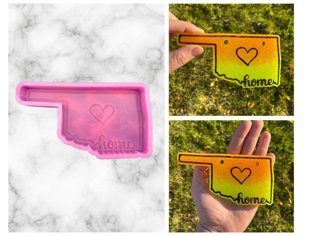 50 State Freshie Mold Set, Home State Freshie Molds, USA Freshie Molds, Beginner Aroma Bead Molds, United States Freshie Molds, Bulk Molds