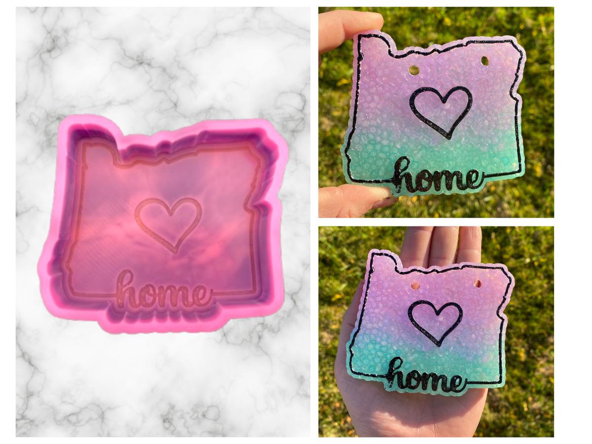 50 State Freshie Mold Set, Home State Freshie Molds, USA Freshie Molds, Beginner Aroma Bead Molds, United States Freshie Molds, Bulk Molds