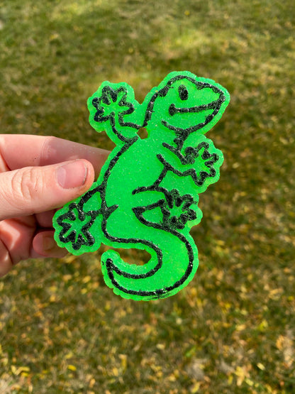 Lizard Freshie Mold, Western Freshie Molds, Gecko Animal Freshie Molds, Zoo Animal Freshie Mold, Heat Safe Silicone Mold