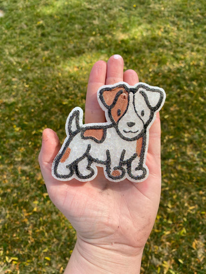 Jack Russell Terrier Freshie Mold, Dog Freshie Mold, Dog Breed Freshie Molds, Freshie Molds for Beginners, Simple Freshie molds