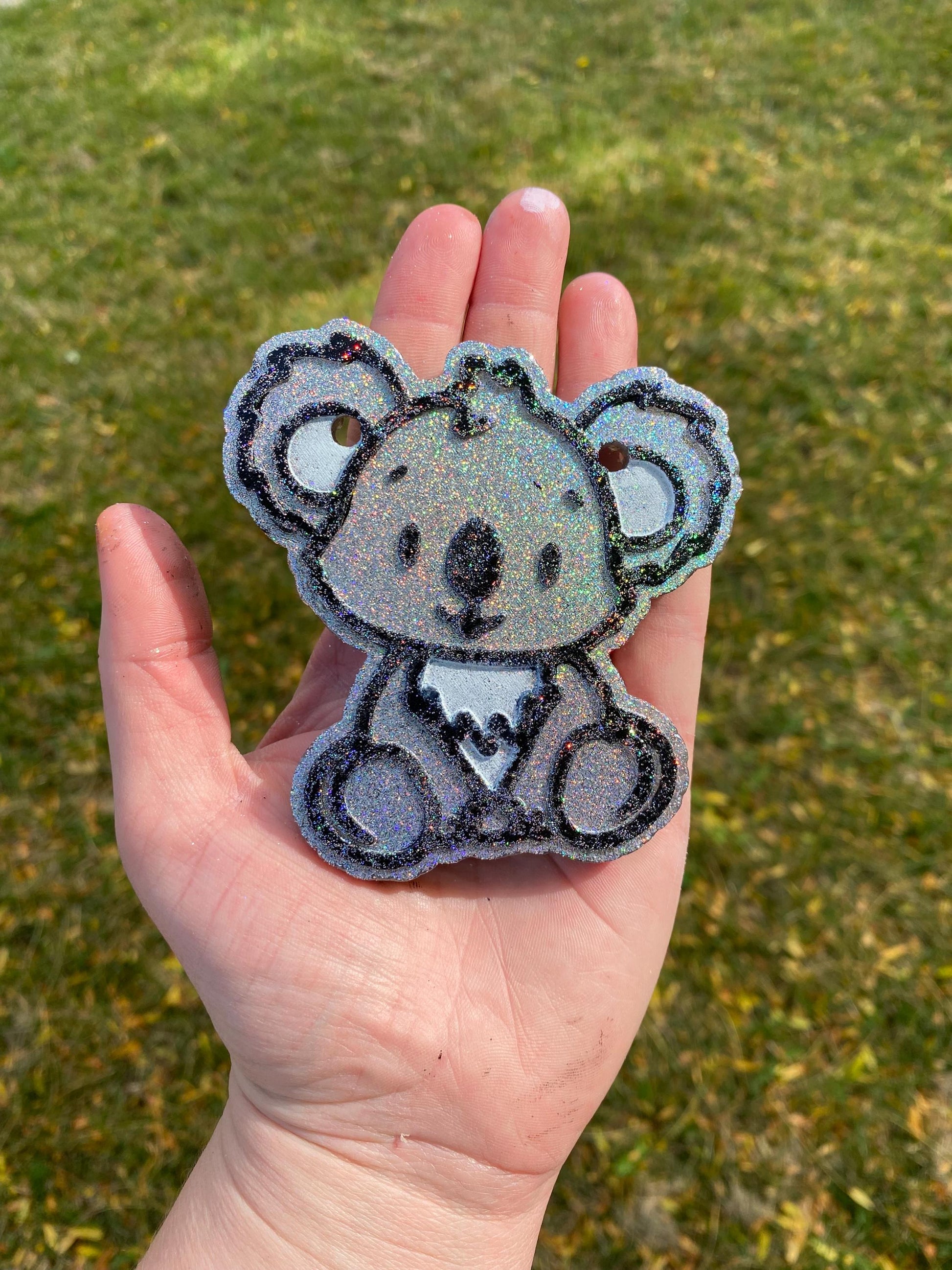 Koala Freshie Mold, Western Freshie Molds, Animal Freshie Molds, Zoo Animal Freshie Mold, Heat Safe Silicone Mold, Affordable Freshie Mold