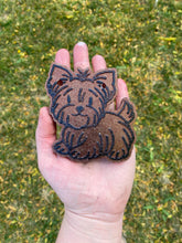 Load image into Gallery viewer, Yorkie Freshie Mold, Dog Breed Freshie Molds, Yorkshire Terrier Freshie Mold, Dog Freshie, Heat Safe Silicone Mold, Affordable Freshie Mold
