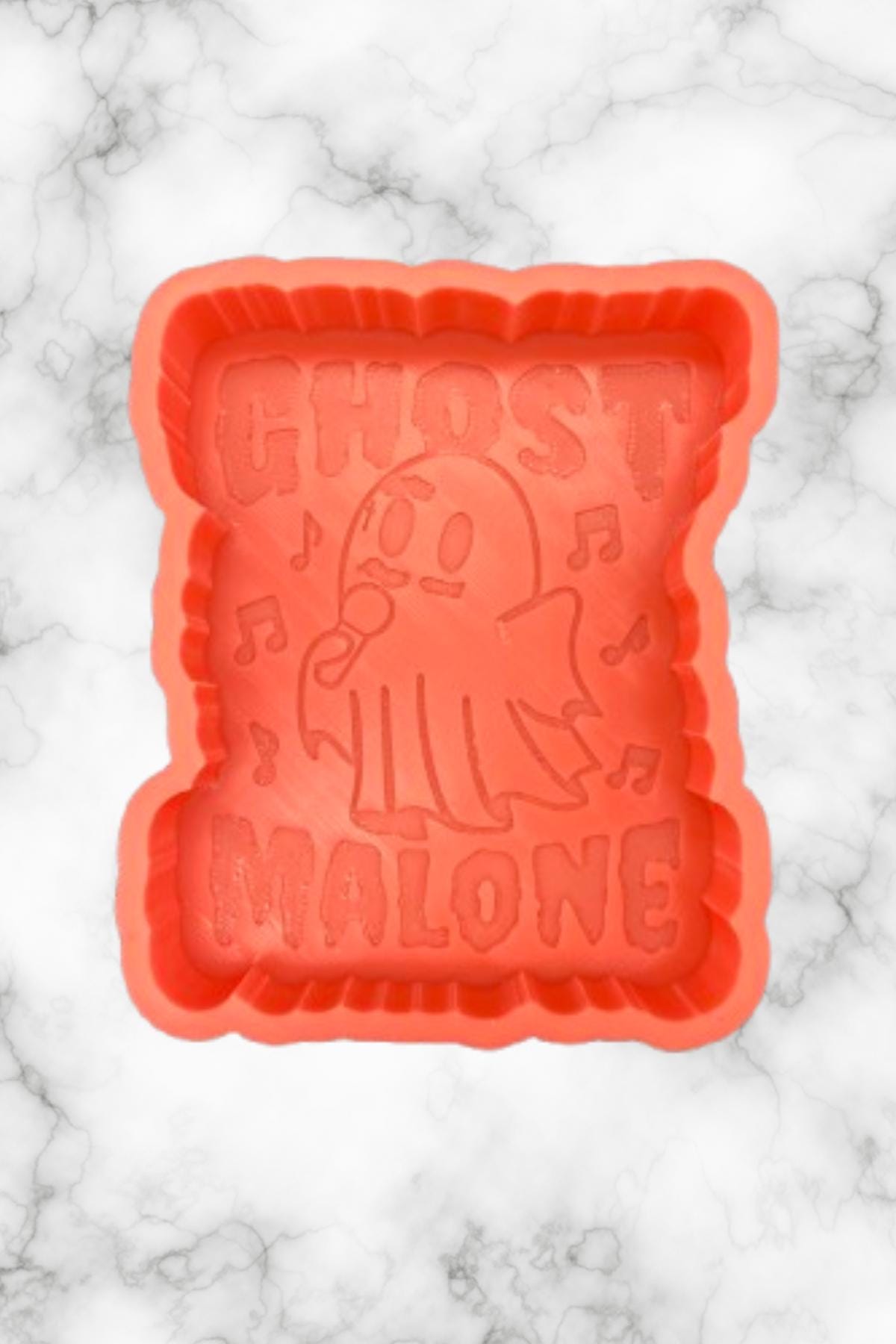 Singer Ghost Freshie Mold, Halloween Freshie Mold, Fall Freshie Mold, Spooky Silicone Mold, Autumn Freshie Mold, Farm fall molds,