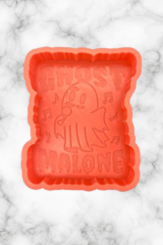 Singer Ghost Freshie Mold, Halloween Freshie Mold, Fall Freshie Mold, Spooky Silicone Mold, Autumn Freshie Mold, Farm fall molds,