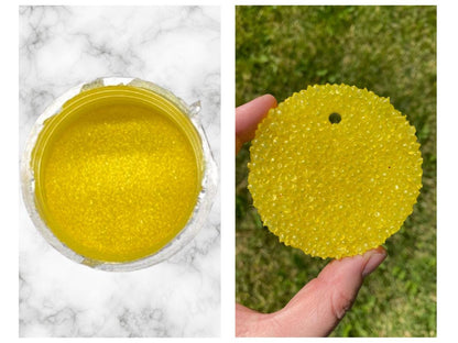 Pineapple Whip Mica, Yellow Mica Powder, Micas for Freshie Making, Sample Micas, Gifts for Freshie Makers, Beginner Freshie Supplies