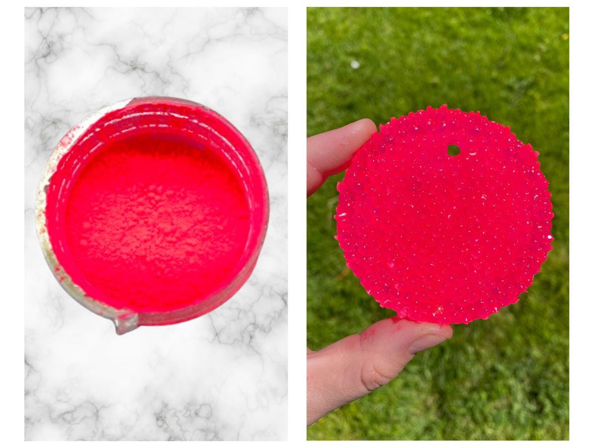 Bubblegum Mica, Neon Pink Mica Powder, Mica Powders for Freshies, Freshie Making Supplies, Quality Mica Powders