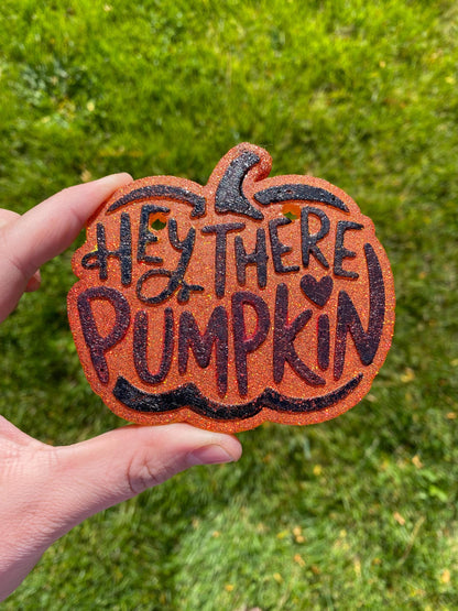 Hey There Pumpkin Mold, Floral pumpkin, Fall Freshie Mold, Autumn Molds, Beginner Freshie Molds, Freshie Making Supplies, Silicone Mold