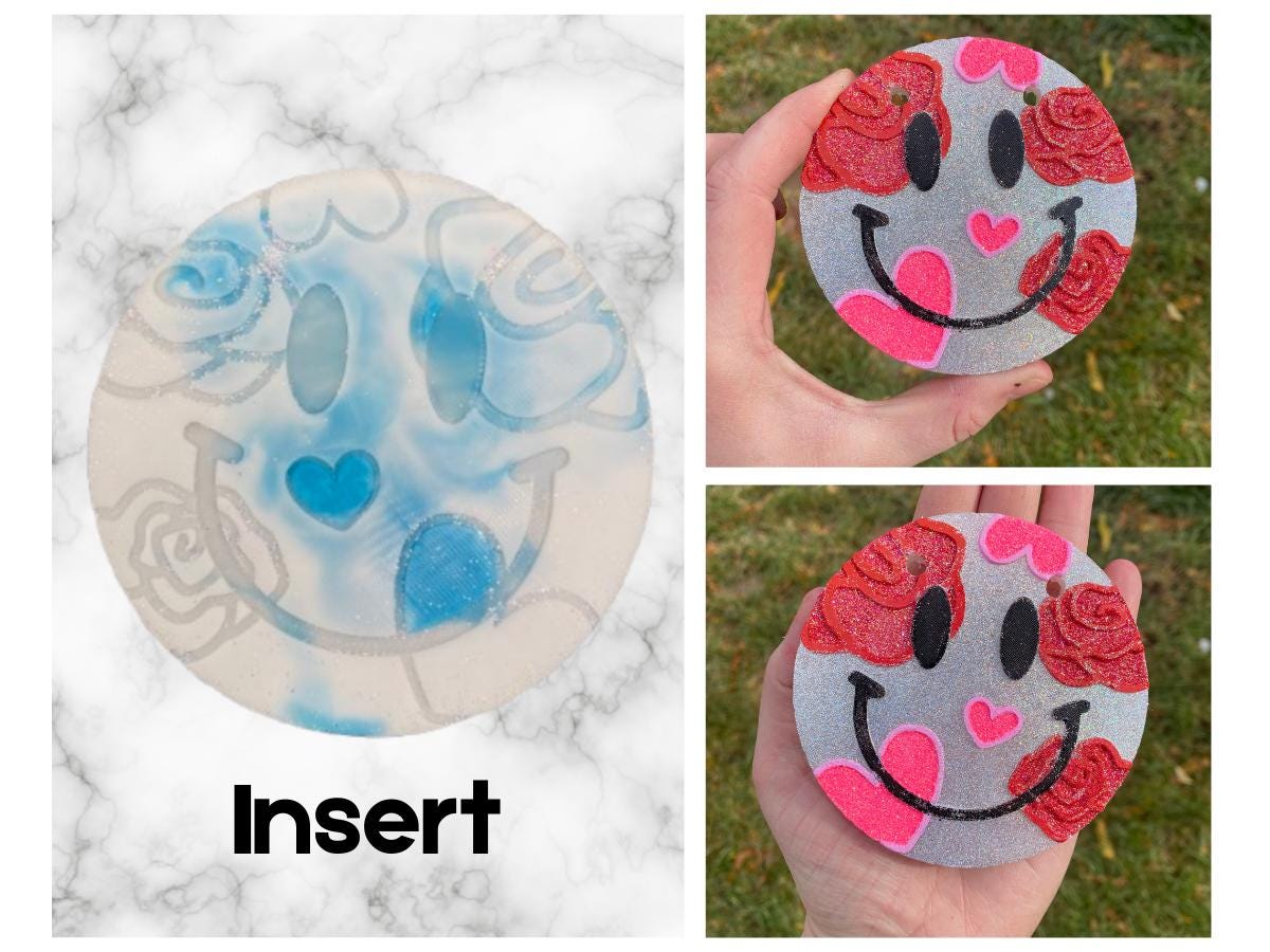 Smile Freshie Mold, Freshie Molds with Inserts, Seasonal Smile Freshie Molds, Affordable Silicone Mold, Freshie Making Supplies