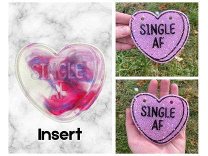 Conversation Heart Freshie Mold, Cardstock Freshie Molds with Inserts, Valentine Freshie Molds, Heart Freshie Mold, Freshie Making Supplies