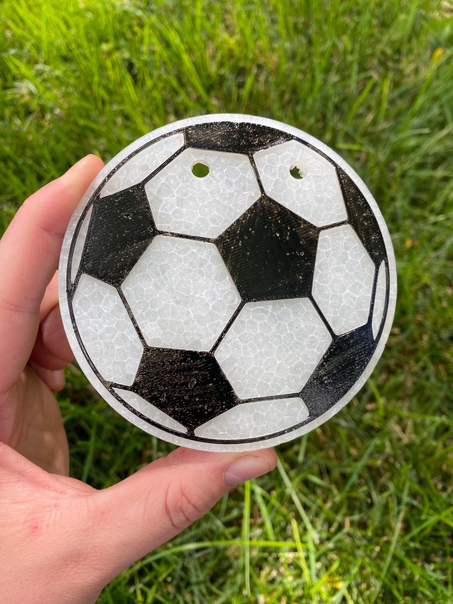 Soccer Ball Freshie Mold, sport car freshie design oven safe silicone mold for wax melt mold for resin car freshie mold, sport silicone mold