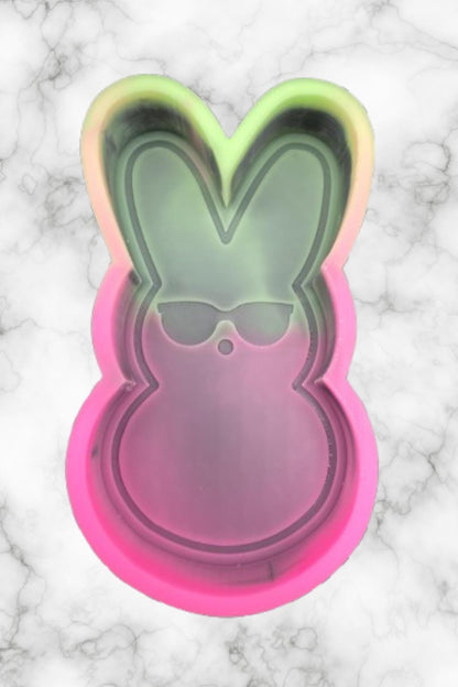 Bunny Freshie Mold for easter, car freshie designs oven safe silicone cross mold for resin cross easter mold for bath bombs, easter freshie
