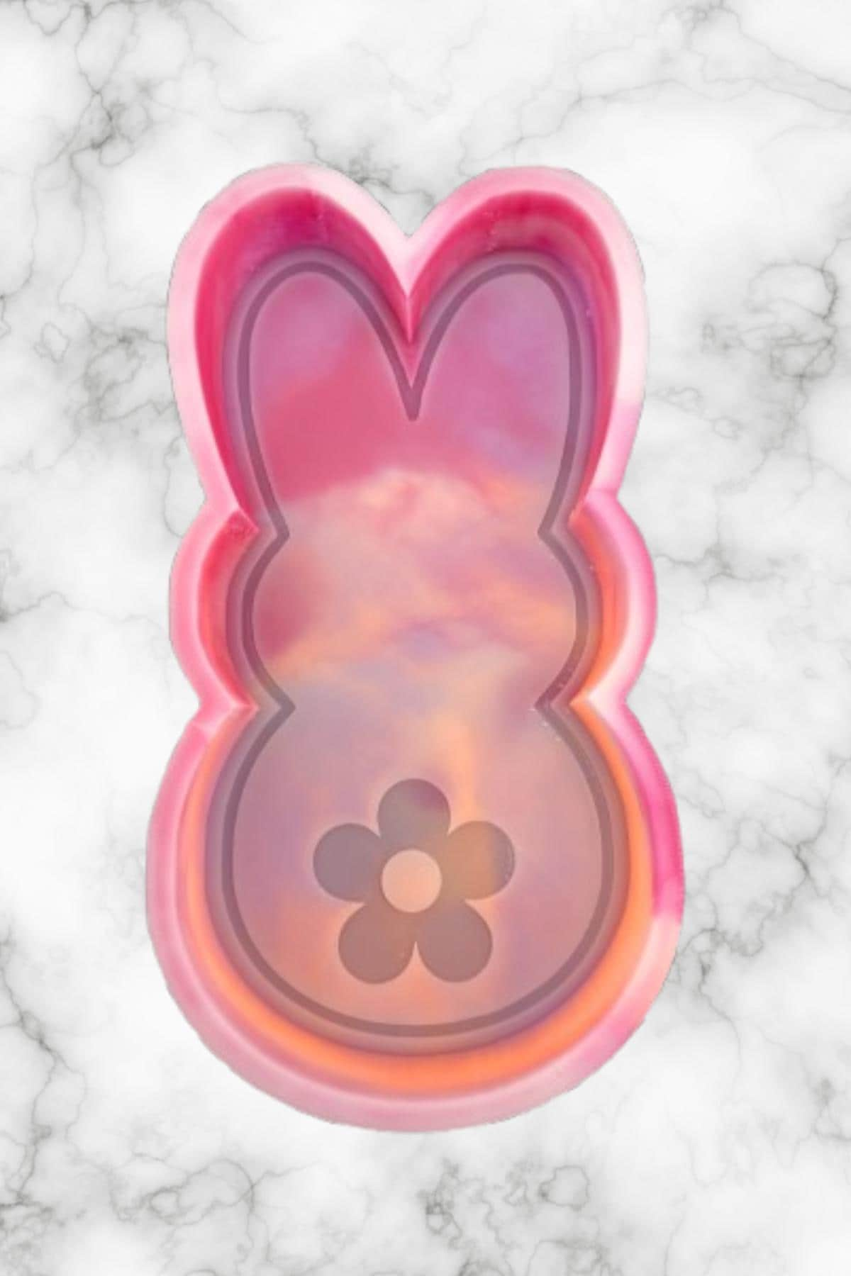 Flower Bunny Freshie Mold for easter, car freshie designs oven safe silicone cross mold for resin cross easter mold for bath bombs