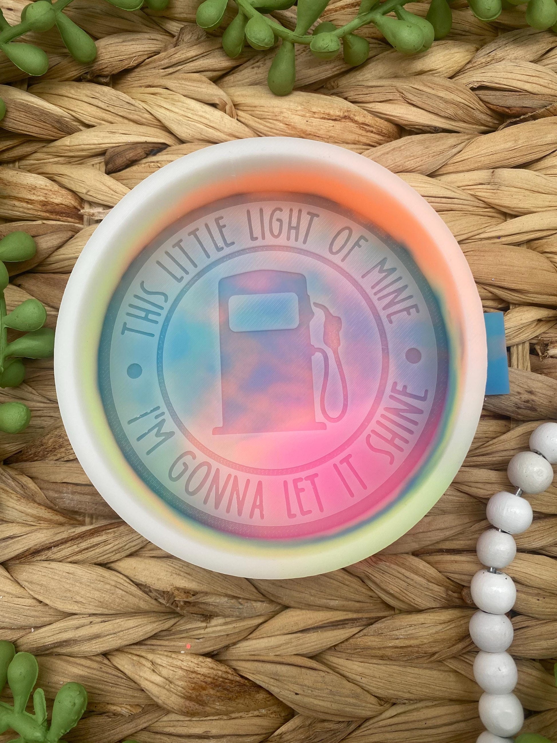This Little Light of Mine Gas Empty Mold, Girl Math Freshie Mold, Funny Freshie Mold, No Gas Freshie Mold, Humor Silicone Mold, Empty Gas